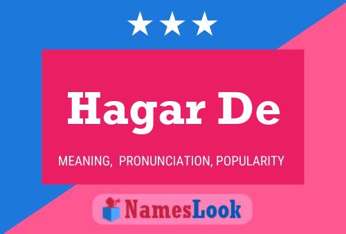 Hagar De Name Poster