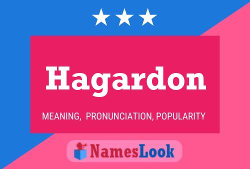 Hagardon Name Poster