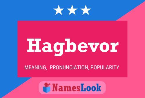 Hagbevor Name Poster