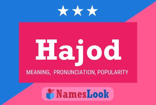 Hajod Name Poster