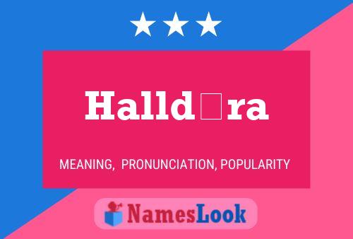 Halldóra Name Poster