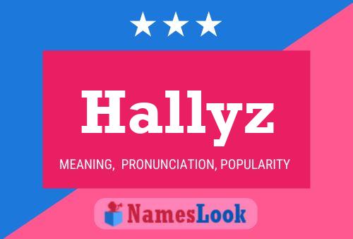 Hallyz Name Poster