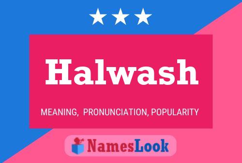 Halwash Name Poster