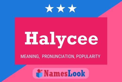 Halycee Name Poster