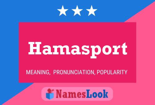 Hamasport Name Poster