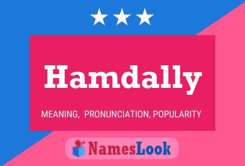 Hamdally Name Poster