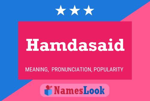 Hamdasaid Name Poster