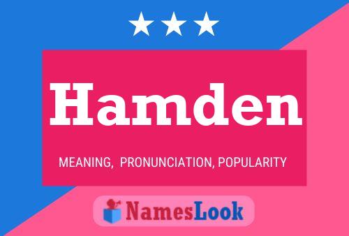 Hamden Name Poster