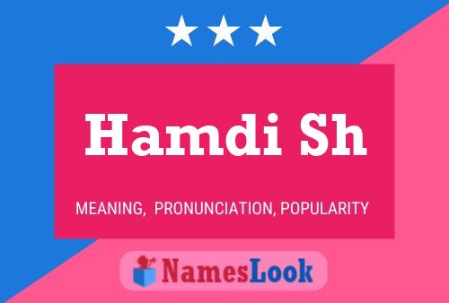 Hamdi Sh Name Poster