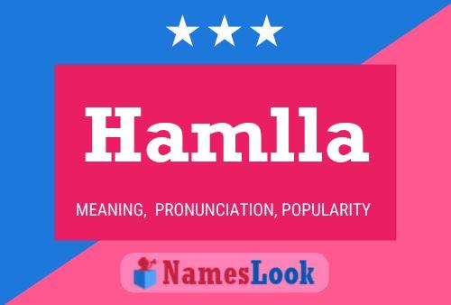 Hamlla Name Poster