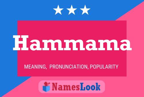 Hammama Name Poster