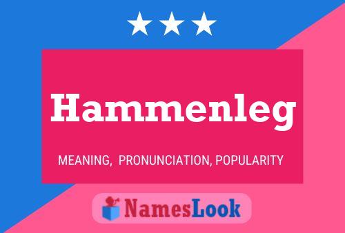 Hammenleg Name Poster