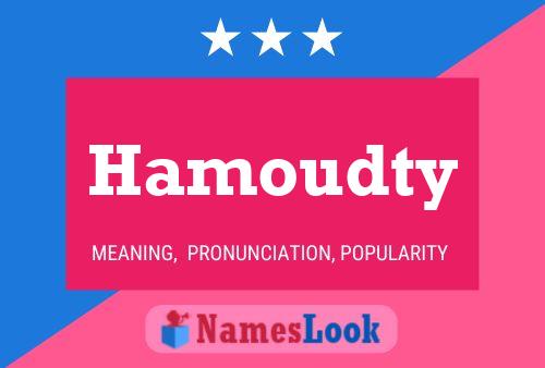 Hamoudty Name Poster