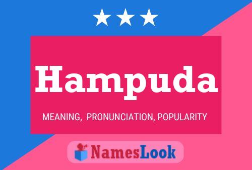 Hampuda Name Poster