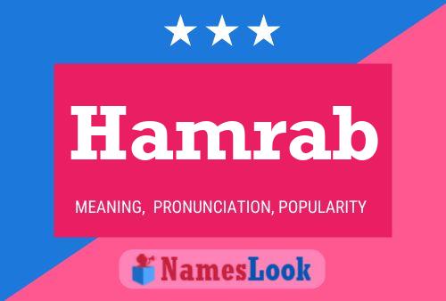 Hamrab Name Poster