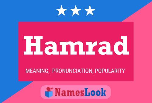 Hamrad Name Poster