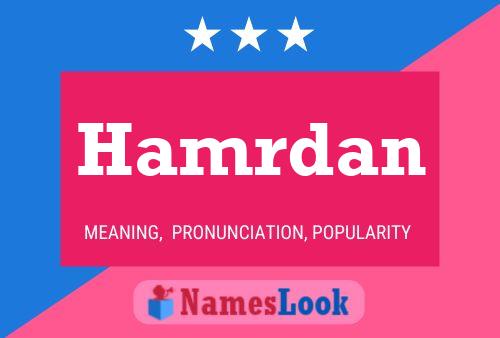 Hamrdan Name Poster