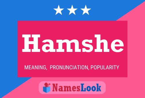 Hamshe Name Poster