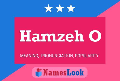 Hamzeh O Name Poster