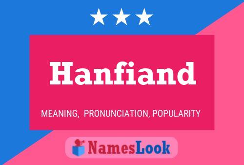 Hanfiand Name Poster