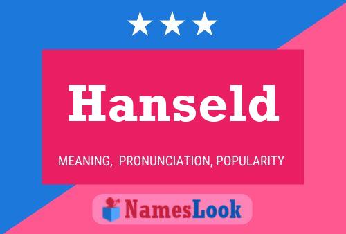 Hanseld Name Poster