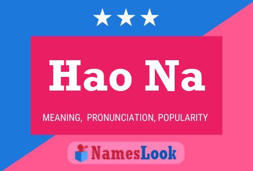 Hao Na Name Poster