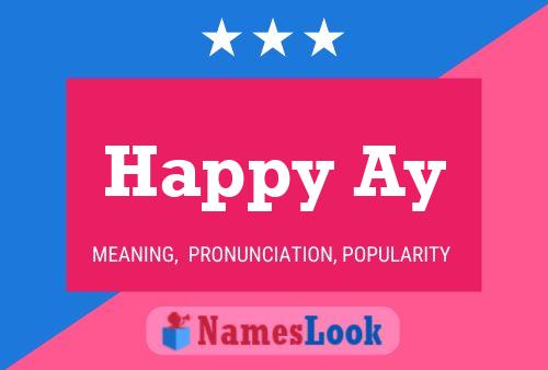 Happy Ay Name Poster