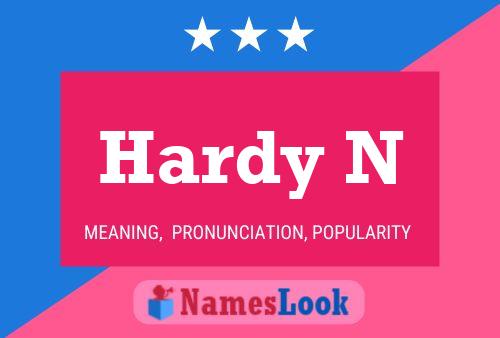 Hardy N Name Poster