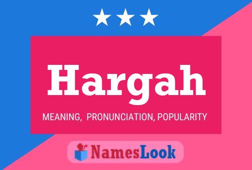 Hargah Name Poster