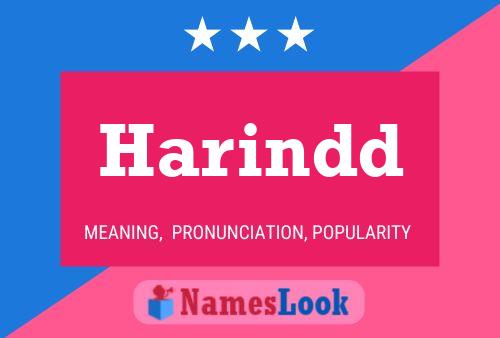 Harindd Name Poster