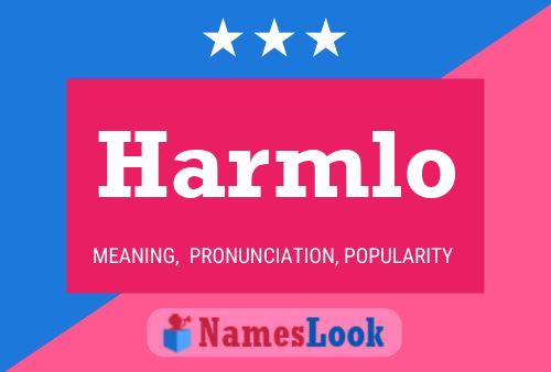 Harmlo Name Poster