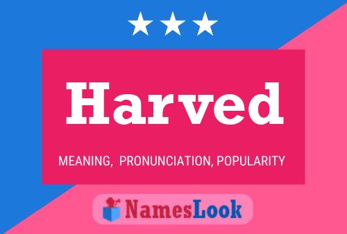 Harved Name Poster