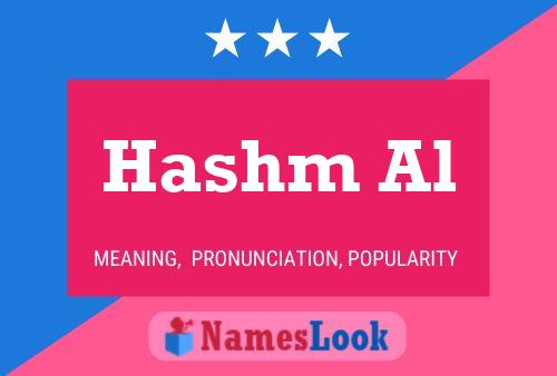 Hashm Al Name Poster