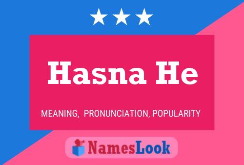 Hasna He Name Poster