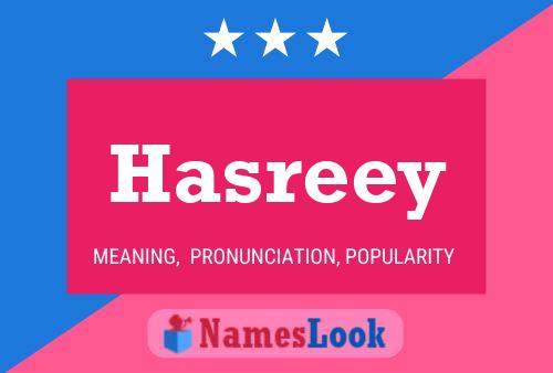 Hasreey Name Poster