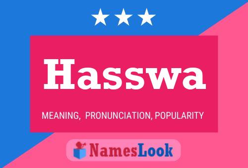 Hasswa Name Poster