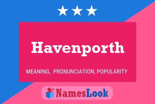 Havenporth Name Poster