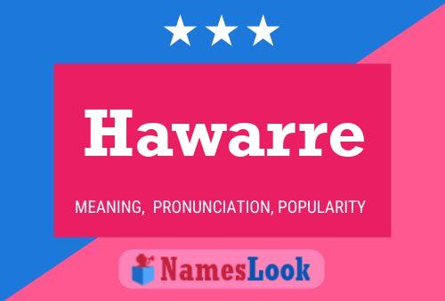 Hawarre Name Poster