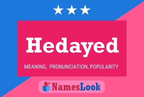 Hedayed Name Poster