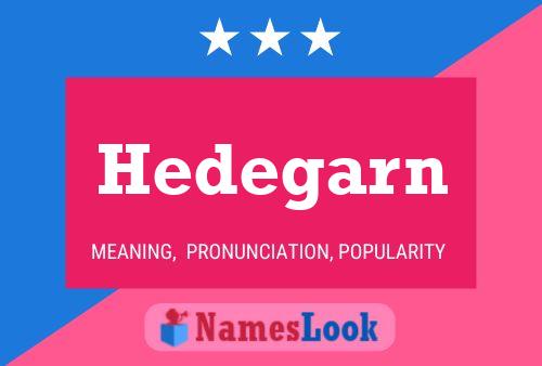 Hedegarn Name Poster