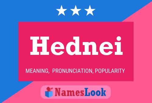 Hednei Name Poster