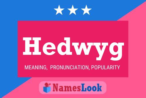 Hedwyg Name Poster