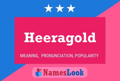 Heeragold Name Poster