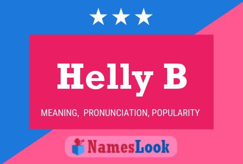 Helly B Name Poster