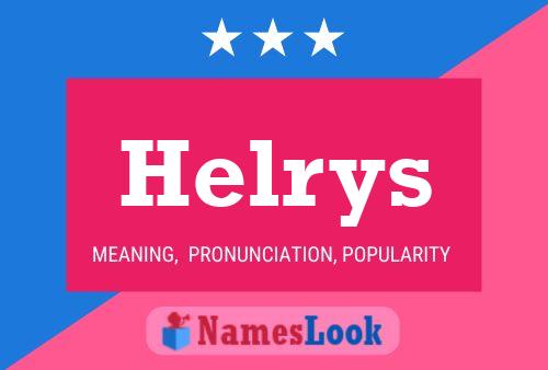 Helrys Name Poster