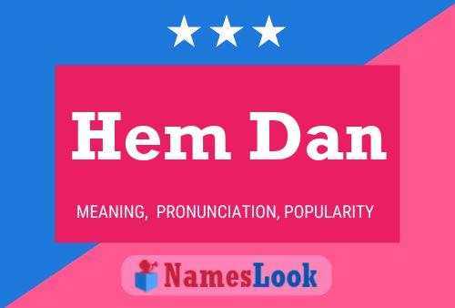 Hem Dan Name Poster