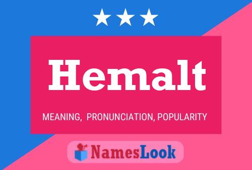 Hemalt Name Poster