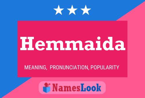 Hemmaida Name Poster