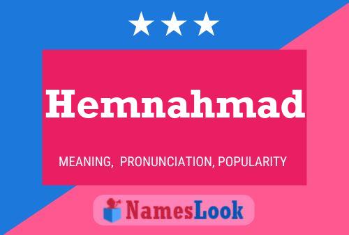 Hemnahmad Name Poster