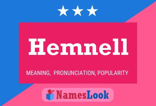 Hemnell Name Poster